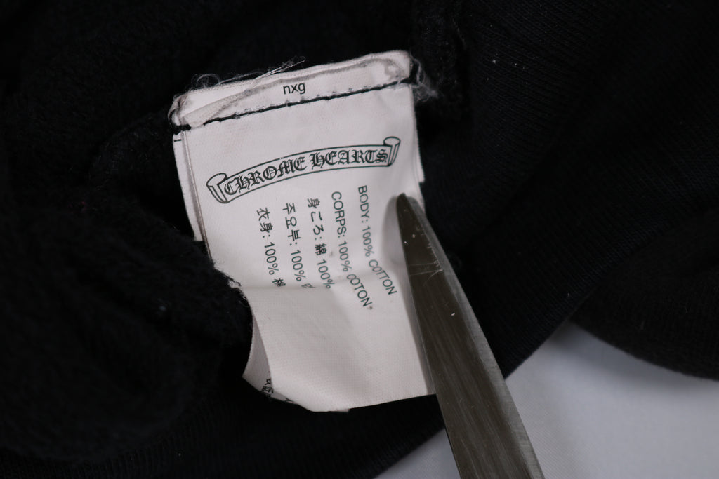 Chrome Hearts horseshoe floral hoodie