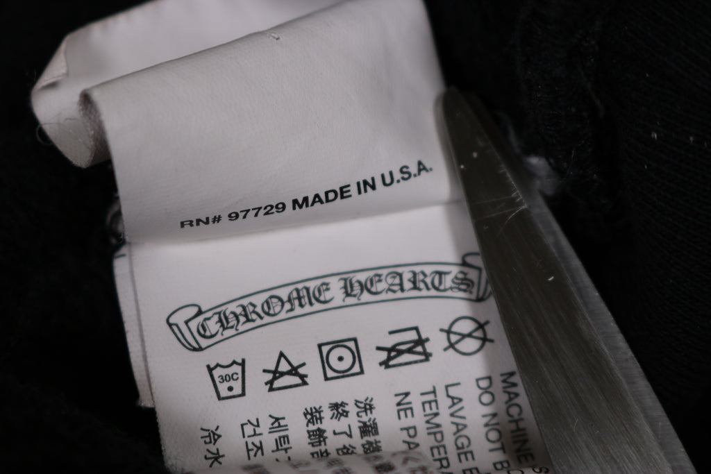 Chrome Hearts horseshoe floral hoodie