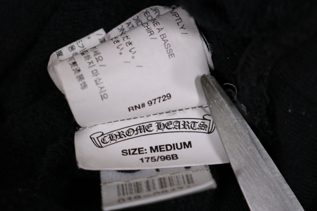 Chrome Hearts horseshoe floral hoodie