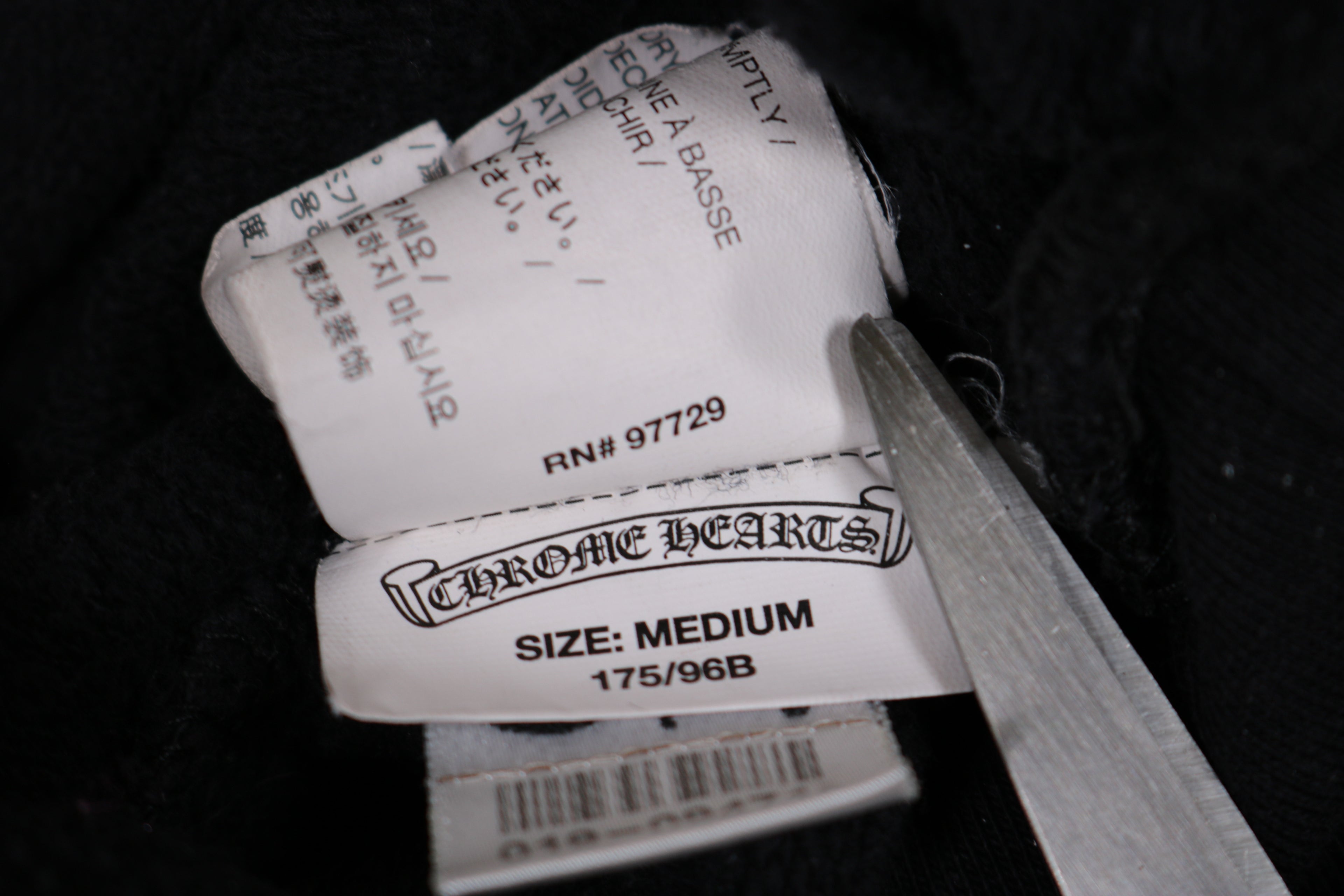 Chrome Hearts horseshoe floral hoodie