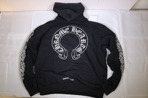 Chrome Hearts horseshoe floral hoodie
