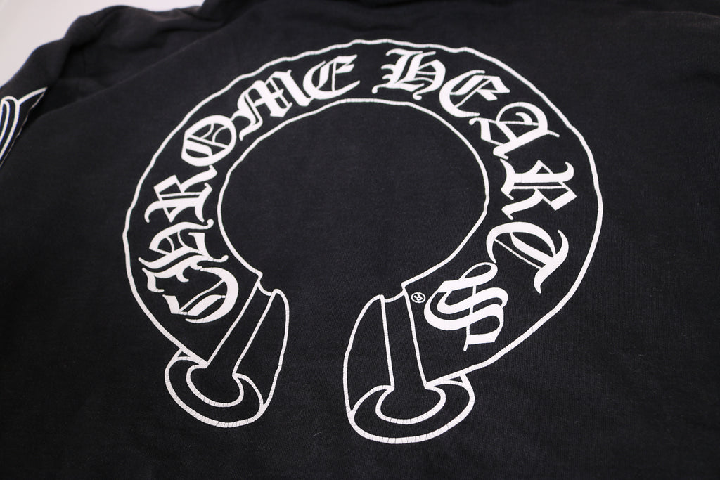 Chrome Hearts horseshoe floral hoodie