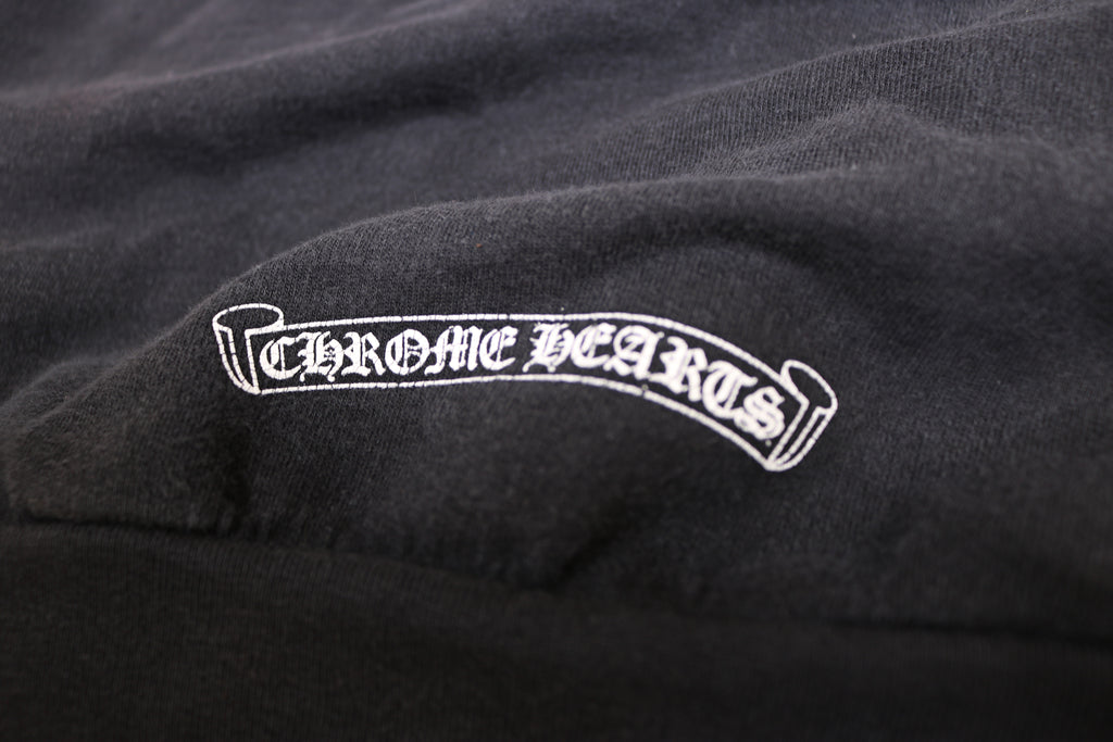 Chrome Hearts horseshoe floral hoodie