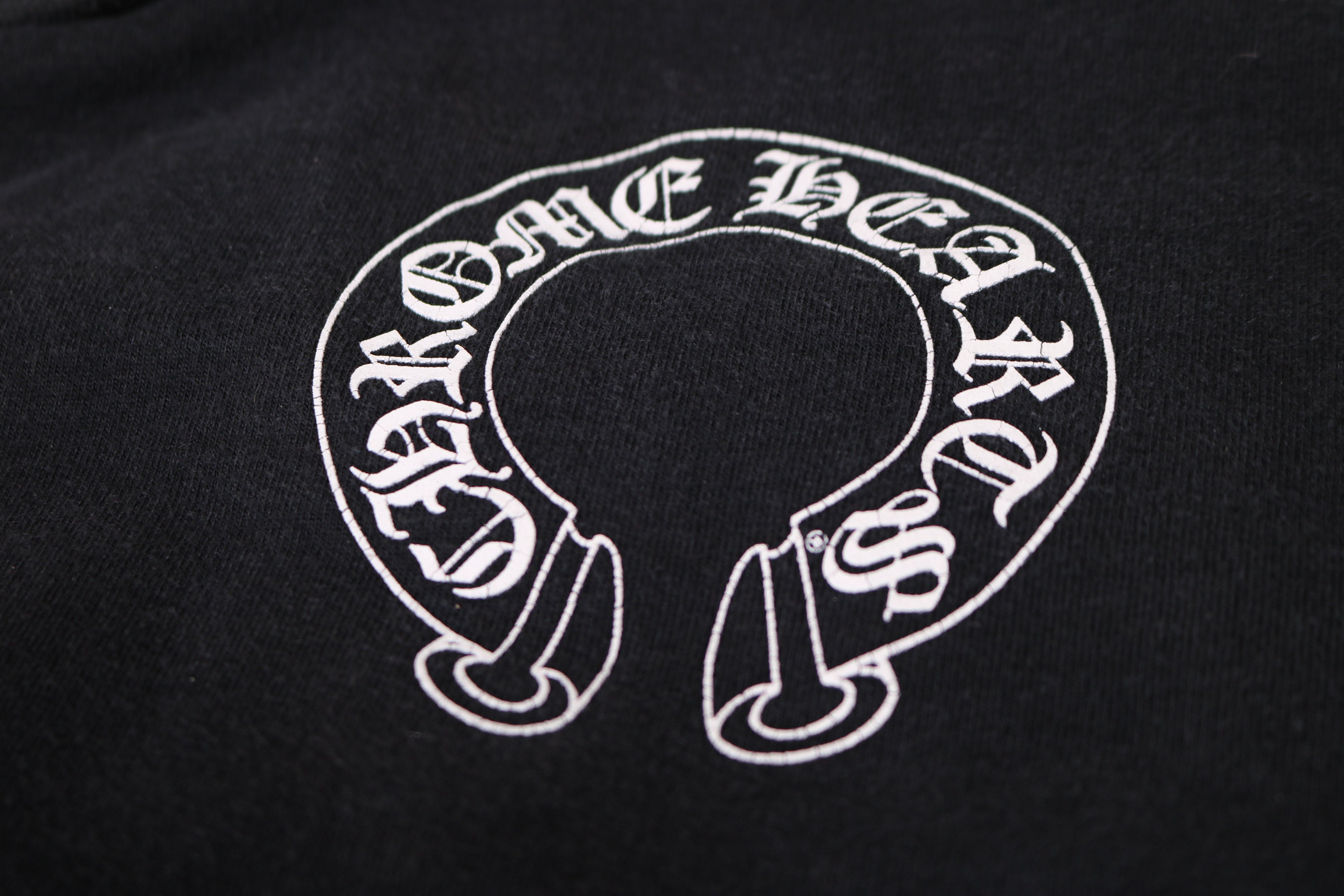 Chrome Hearts horseshoe floral hoodie
