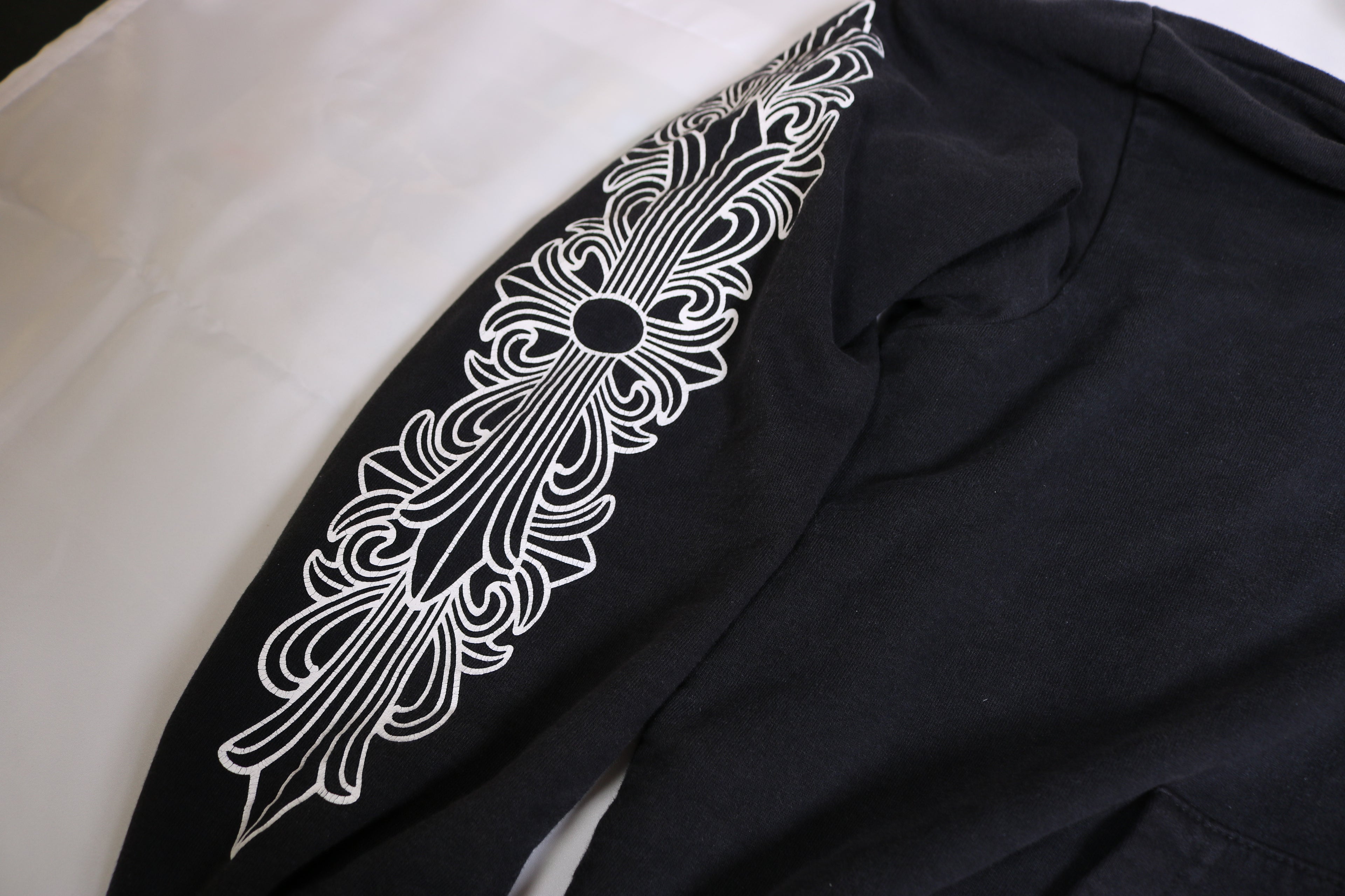 Chrome Hearts horseshoe floral hoodie
