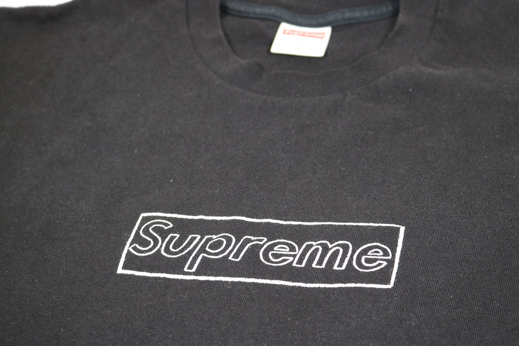Supreme KAWS Chalk Logo Tee