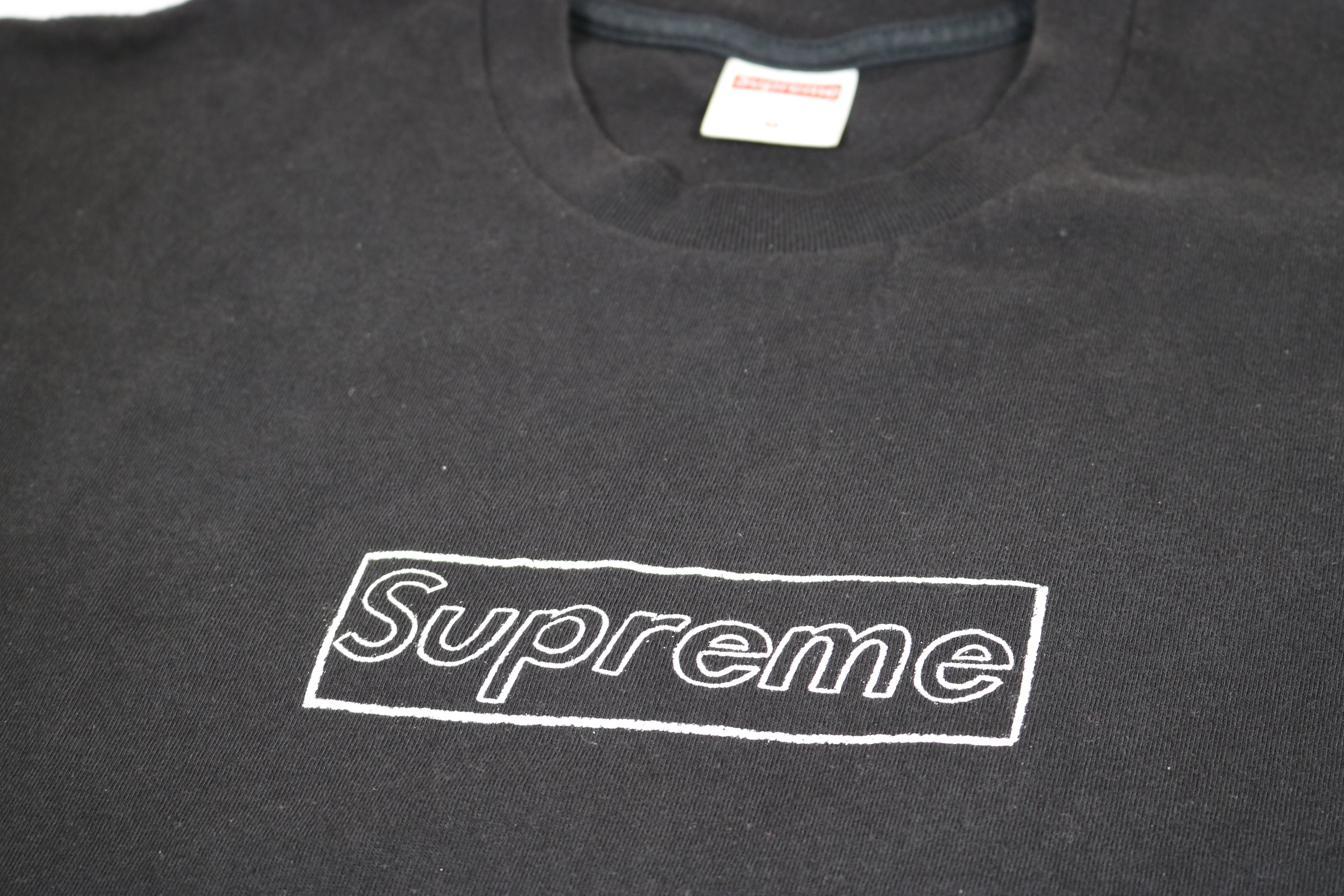 Supreme KAWS Chalk Logo Tee