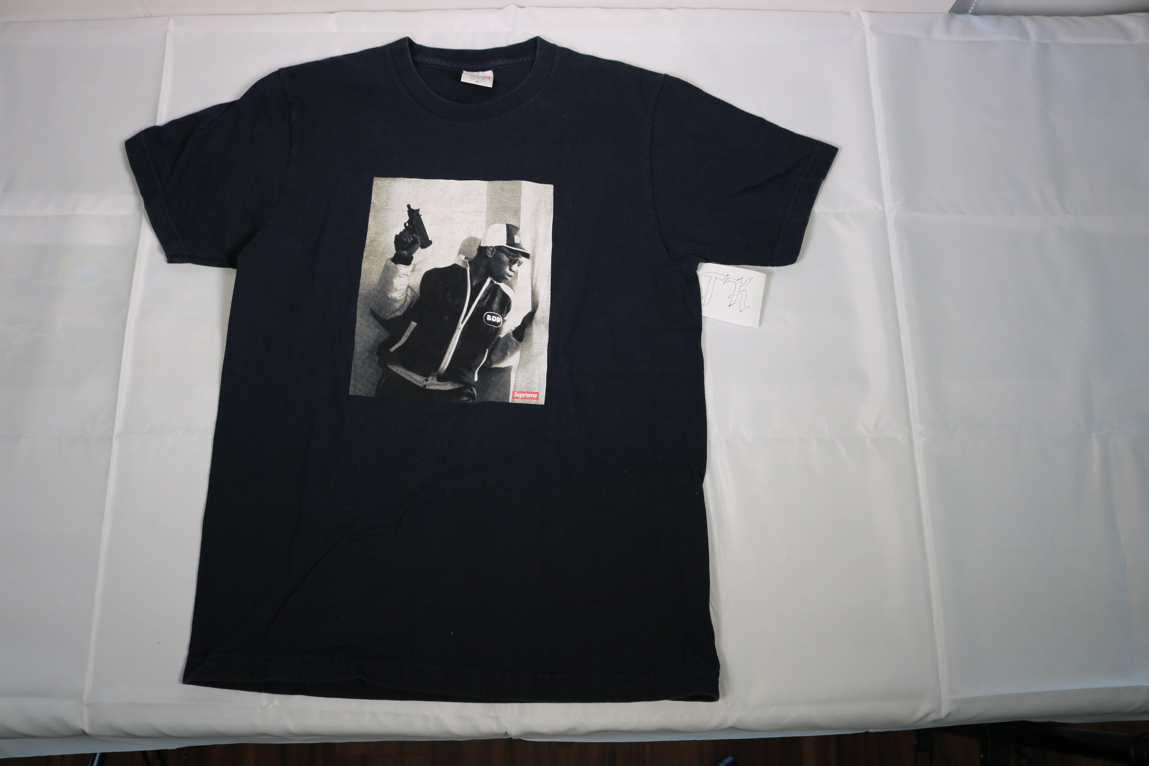 Supreme KRS One Tee – Navy